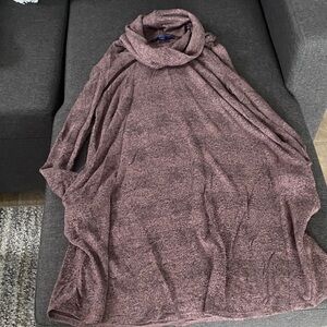 Apt. 9 Mauve Cowl Neck Sweater